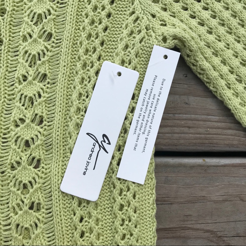 Andrea Jovine Green Top - Picture 5 of 6